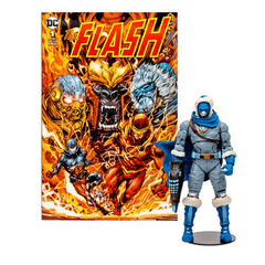 DC Direct - The Flash Wave 2 -  Captain Cold (with Comic)